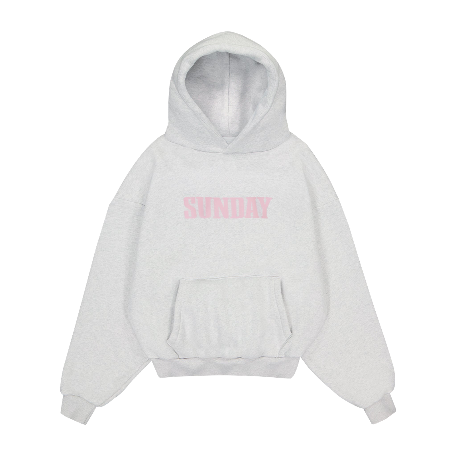 heavyweight-headline-sunday-hoodie-powder-grey heavyweight headline hoodie - grey