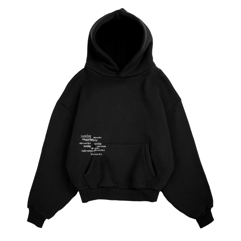 sunday heavyweught hoodie